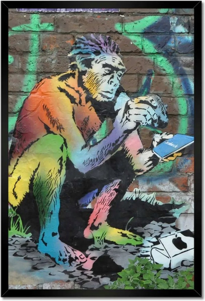 Poszterek keretben 40x60 Graffiti Utcaművészet