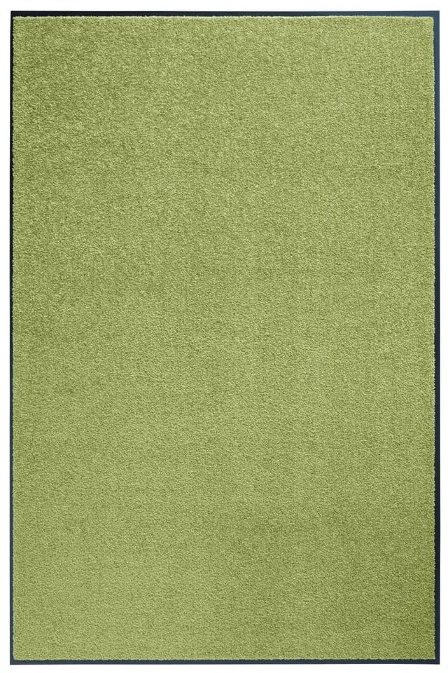 Wash &amp; Clean zöld lábtörlő, 39 x 58 cm - Hanse Home