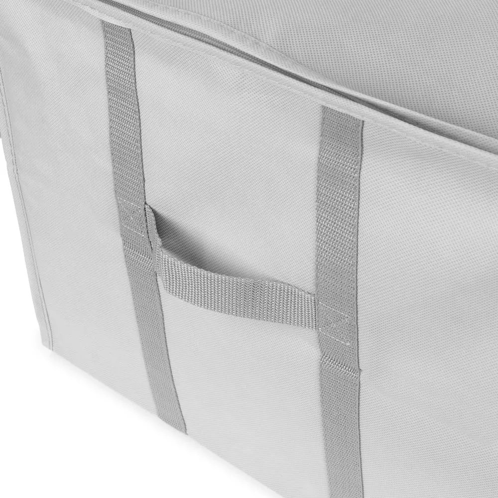 Vákuumos-megerősített textil ruhatároló doboz 56x42x33 cm Granit – Compactor