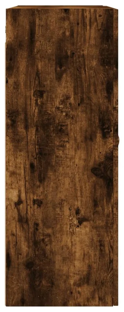 füstös tölgy színű fali szekrény 69,5 x 34 x 90 cm