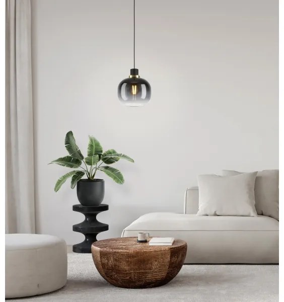 Eglo 99616 - OILELLA lógófényzáró 1xE27/40W/230V szürke