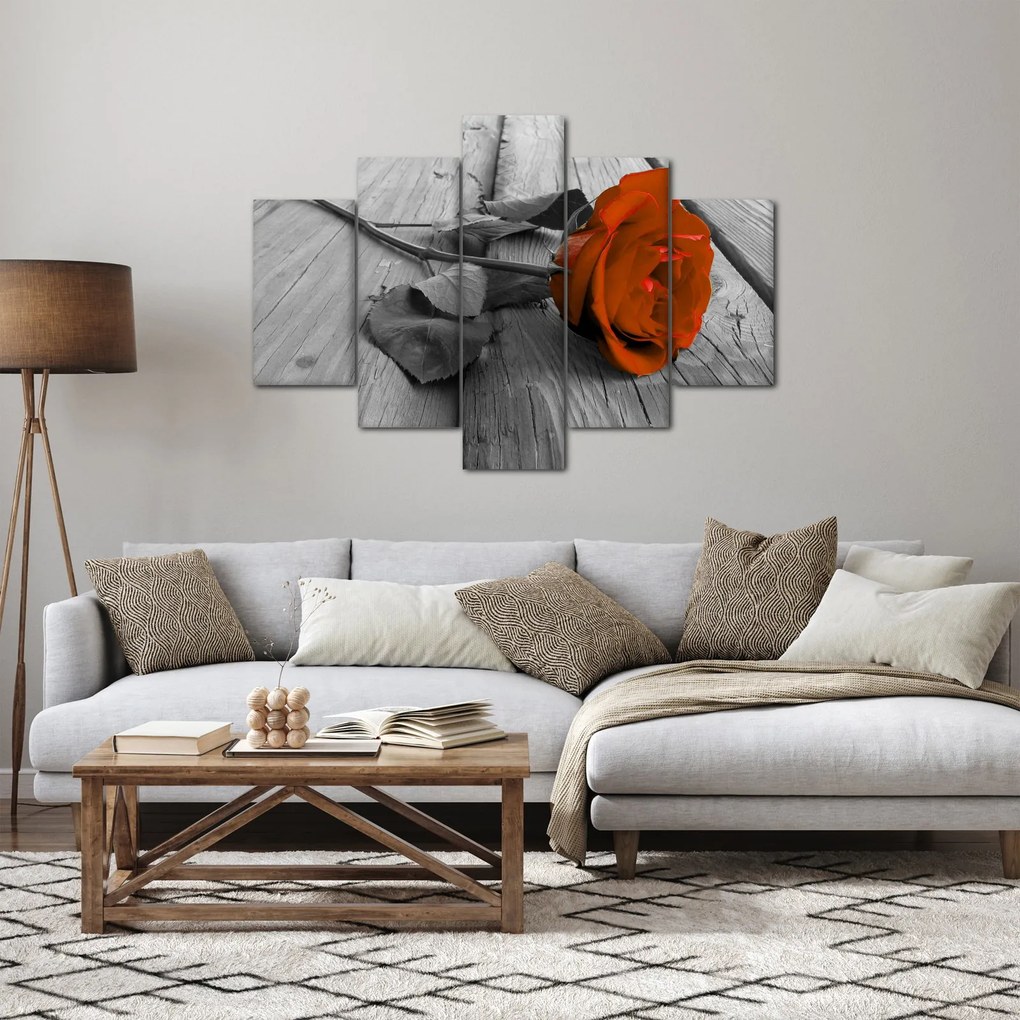 Kép - Narancs Rózsa (150x105 cm)