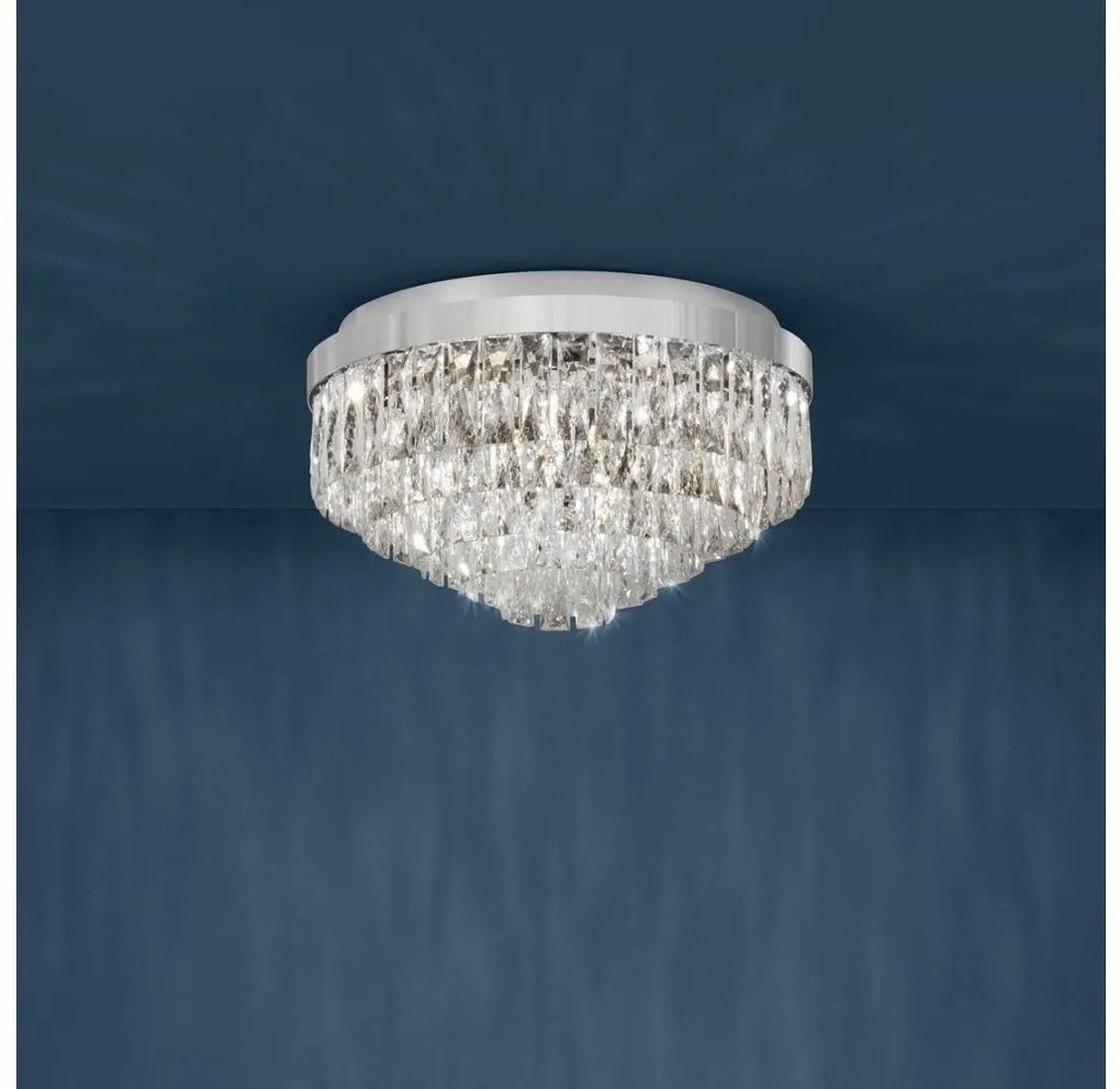 Eglo 39489 - Mennyezeti lámpa VALPARAISO 8xE14/40W/230V