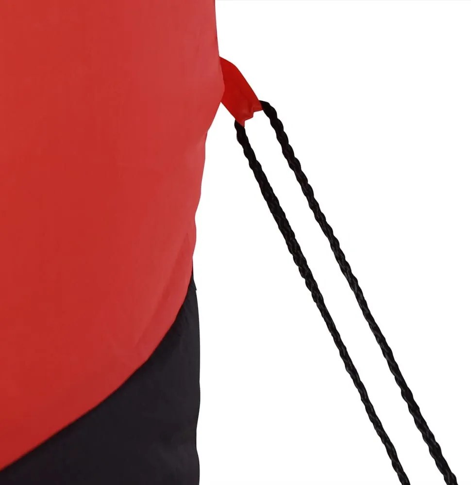 Világító Mikulás felfújható, 180 cm, piros Monzana