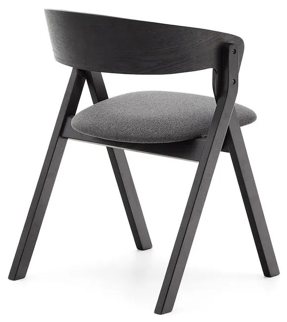 Fekete étkezőszék Godia – Kave Home