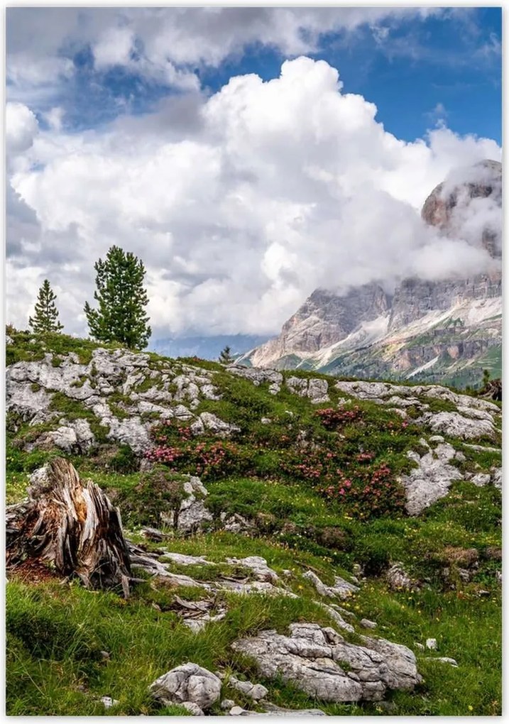 Poszterek 70x100 Hegyi kilátás Tájkép