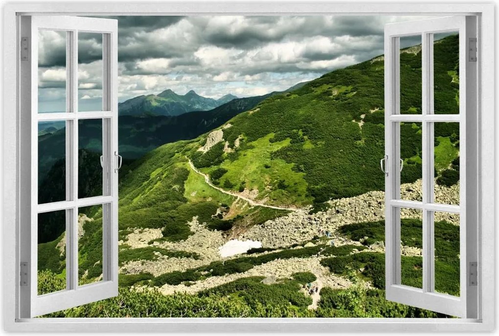 Poszterek 120x80 Tátra Lengyel hegyek Kilátás