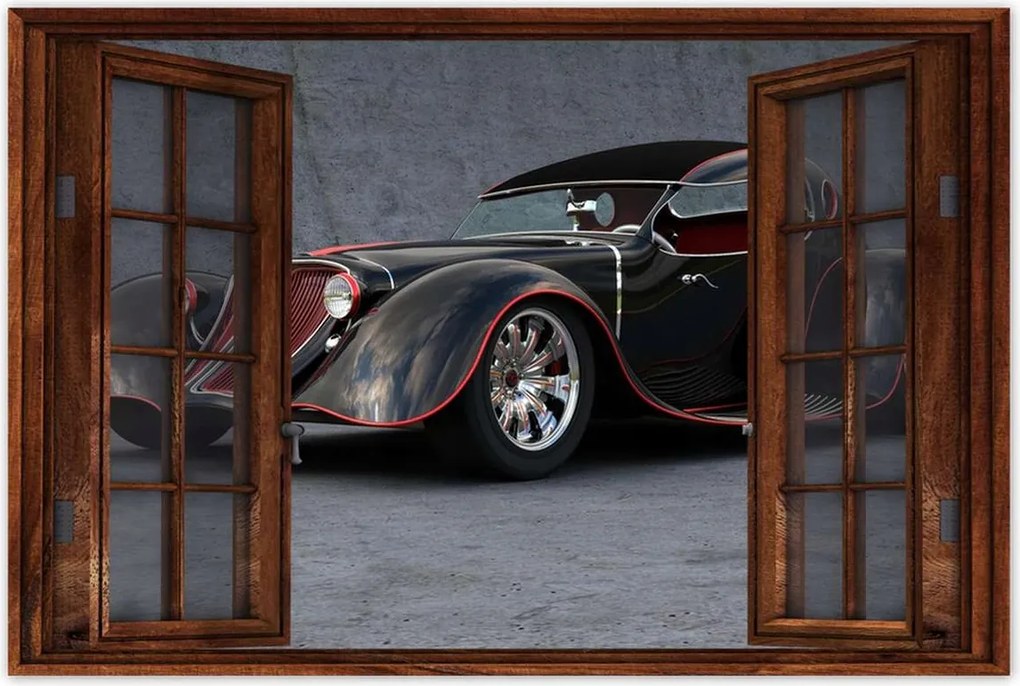 Poszterek 120x80 Hot Rod Autó