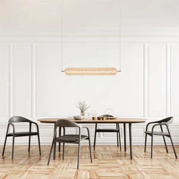 Searchlight 28800SB - CAPSULE kábelen függesztett LED csillár, 42,5W/230V