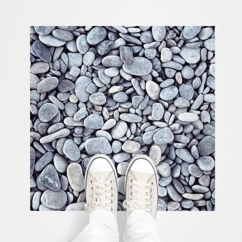 Slab Sticker Pebble padlómatrica, 40 x 40 cm - Ambiance