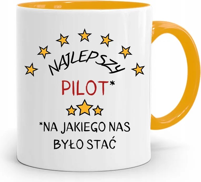 Távirányítós Bögre Sárga Születésnapi Ajándék fényképes nyomtatással