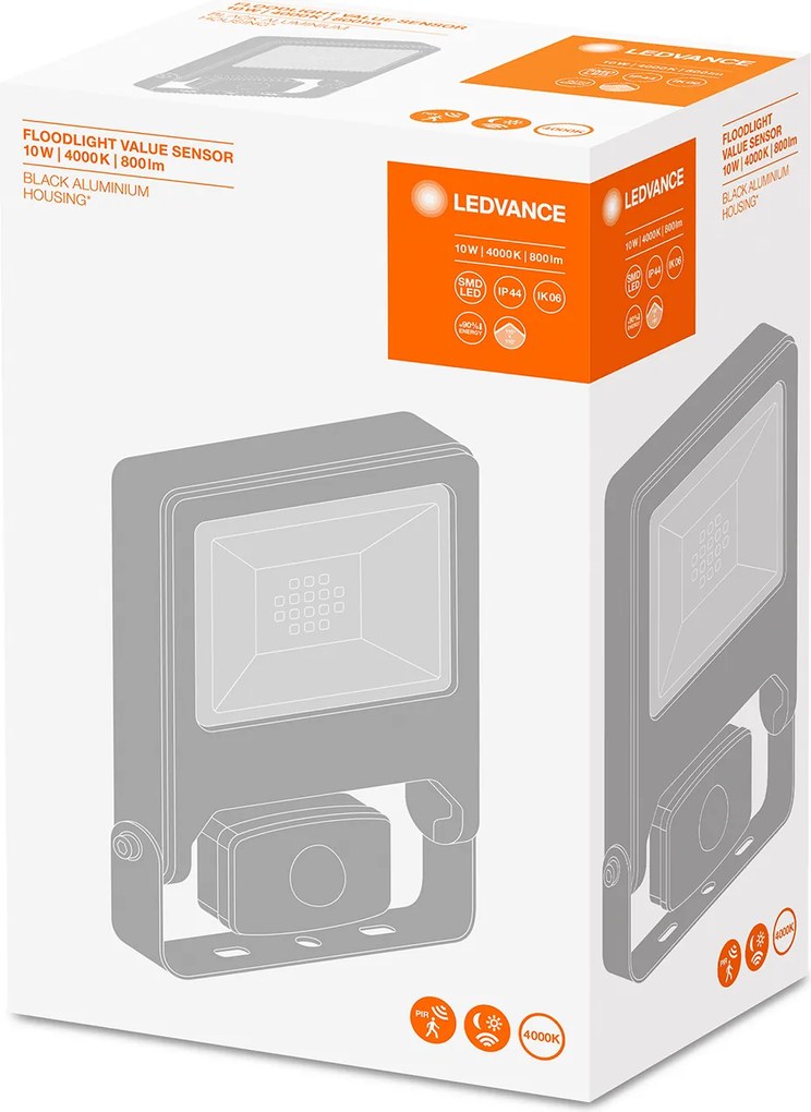 Ledvance Led fényvető 10W 4000K Mozgásérzékelő