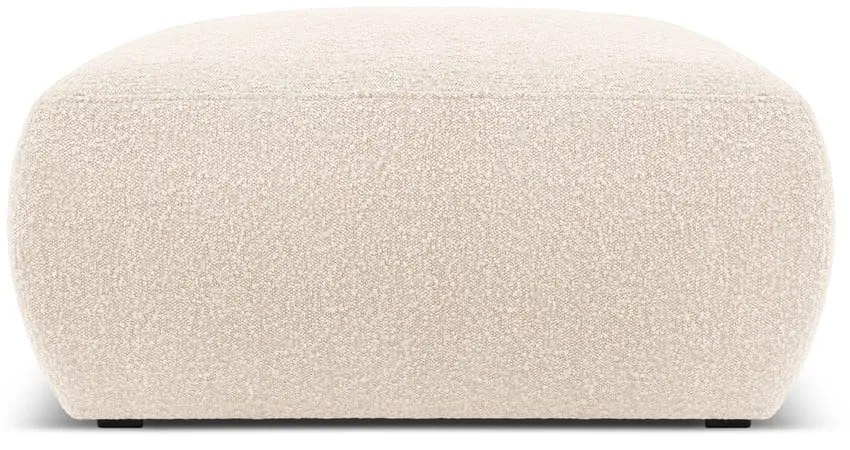 Bézs buklé puff Molino – Micadoni Home