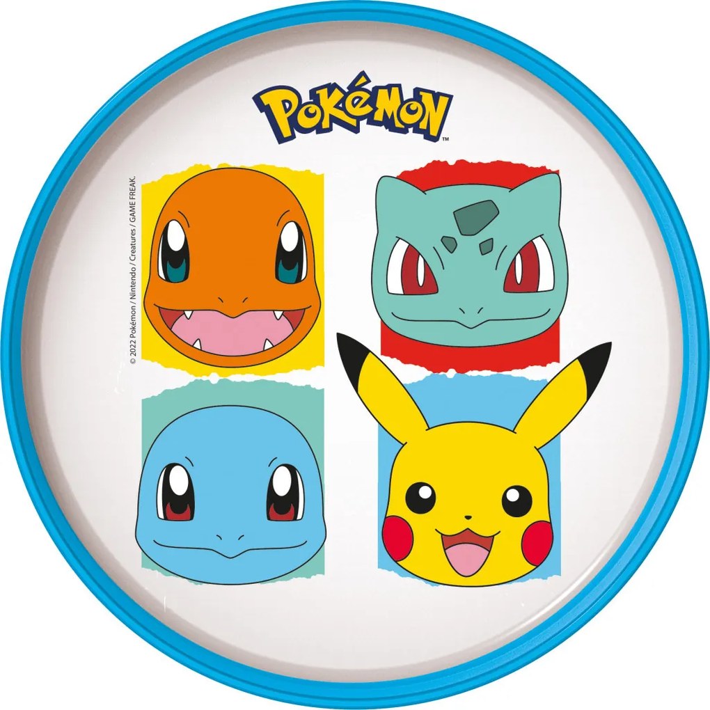 Pokémon Original Team csúszásmentes micro lapostányér