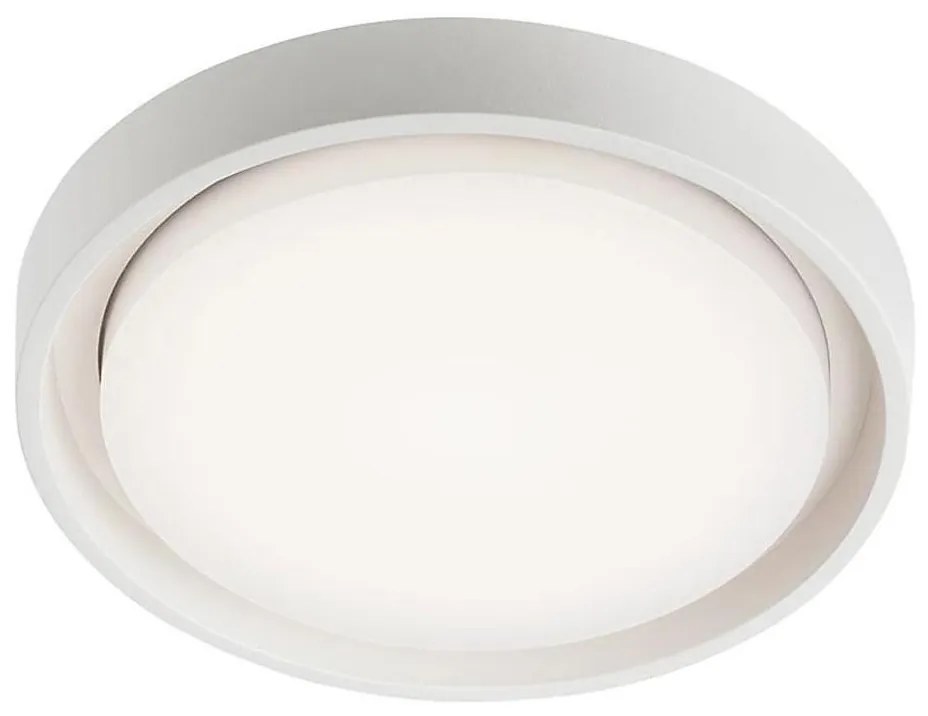Redo Redo 9180 - LED Kültéri mennyezeti lámpa BEZEL LED/25W/230V átm. 27 cm IP54 fehér UN1467