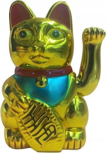 Japán Macska Maneki-Neko Kínai Boldogság 25cm