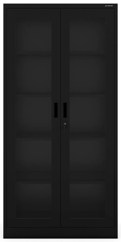 AMELIA vitrin 900 x 1850 x 400 mm, fekete