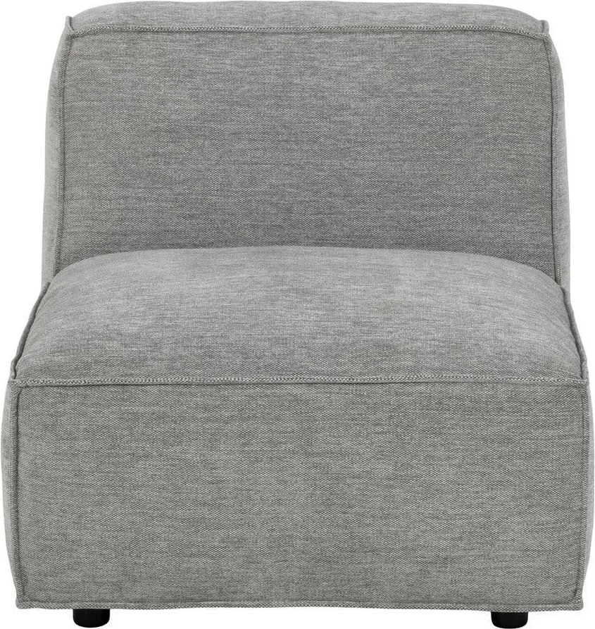 Fairfield világosszürke középső kanapé modul - Bonami Selection