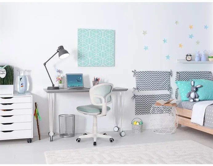 Kék Hálós Gyerek Forgószék. KA-C801 BLUE