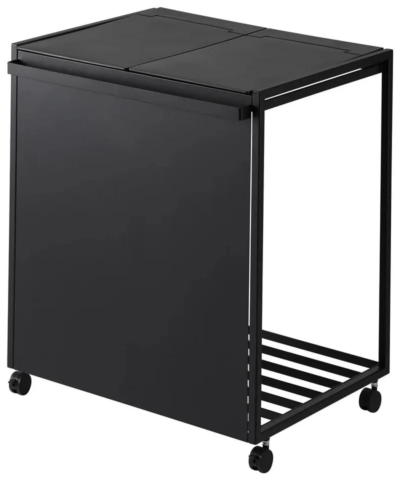 Fekete fém szelektív szemetes Tower – YAMAZAKI