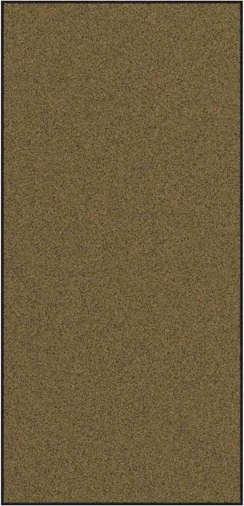 vidaXL Ajtószőnyeg Egyéb Barna és fekete 120 x 250 cm Poliamid és PVC