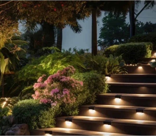 KÉSZLET 8x LED Napelemes lépcsőház világítás LED/0,06W/1,2V 3000K IP44 600 mAh