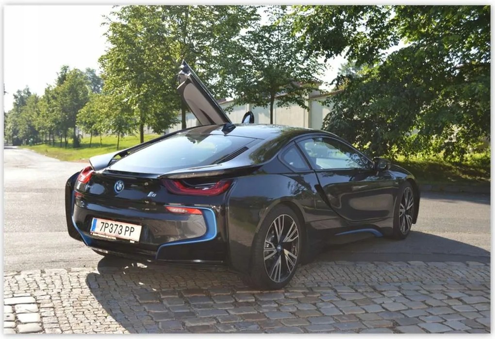 Poszterek 155x105 Bmw i8 Autó
