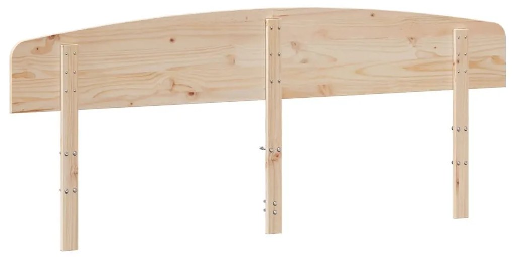 tömör fenyőfa fejtámla 180 cm