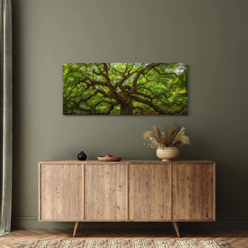Kép - Zöld fa (120x50 cm)