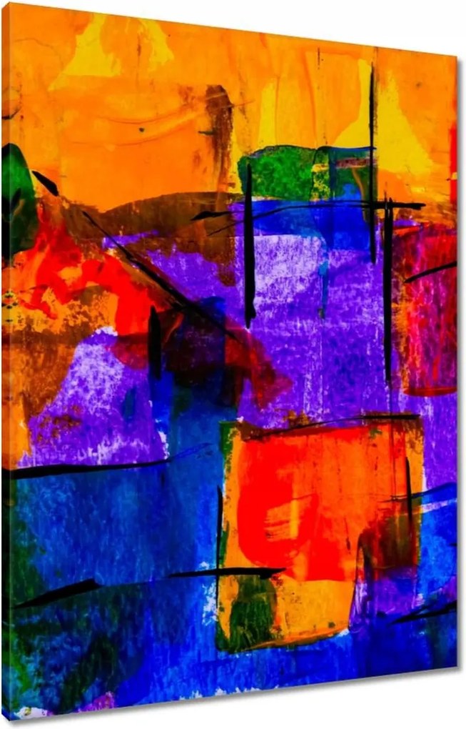 Vászonkép 60x80 Absztrakt Hálózat