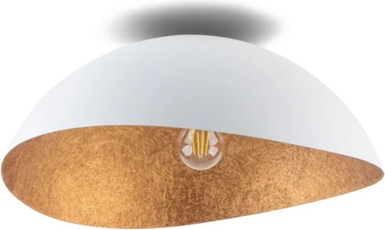 SIGMA 40618 SOLARIS Glamour Mennyezeti Lámpa Fehér, Réz E27 IP20