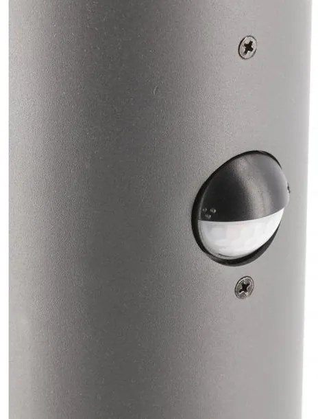 Lámpa Kerti lámpatest CORTA-P PIR 40, E27, MAX.25W, IP44, AC220-240V, 50-60Hz, posta, grafit