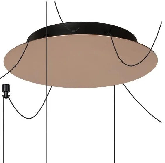 Lucide 74403/06/97 - LED Dimmelhető csillár zsinóron LORENZ 6xLED/4W/230V réz