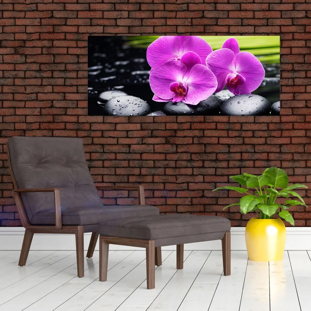 Kép - Orchideák (120x50 cm)