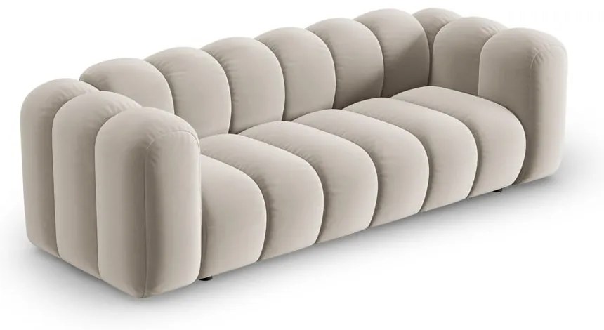 Bézs kanapé 228 cm Lupine – Micadoni Home