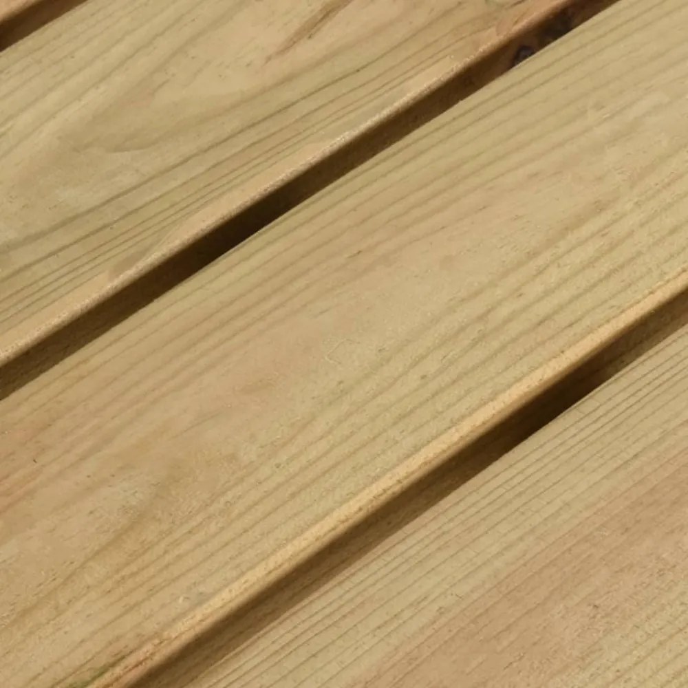 impregnált fenyőfa kerti pad 180 cm