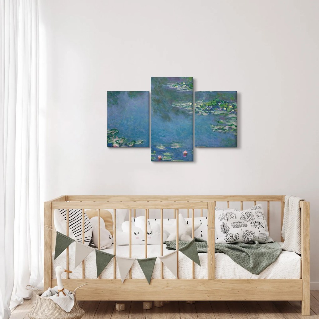 Kép - Claude Monet, Water Lilies, reprodukciók (90x60 cm)
