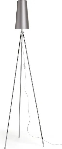 RENDL CONNY 15/30 asztali lámpaernyő Monaco galambszürke/ezüst PVC max. 23W