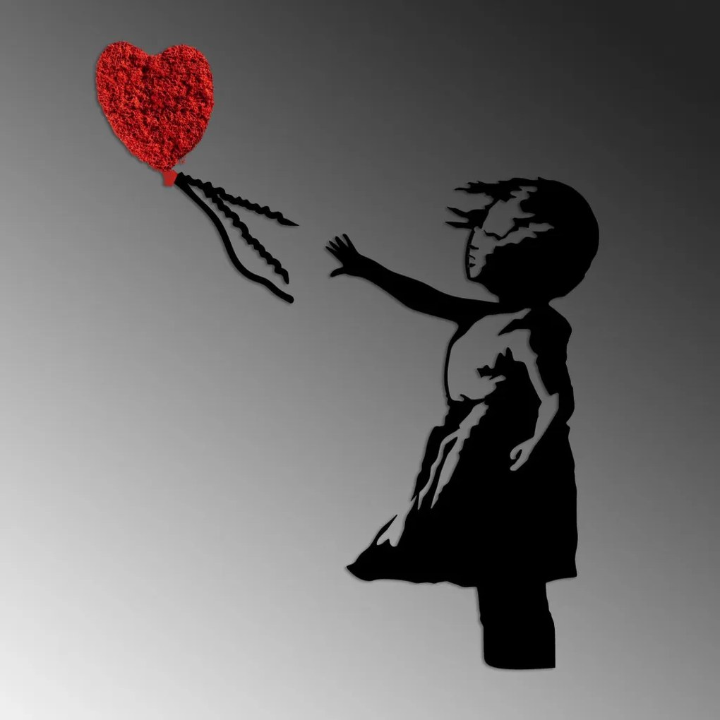 Banksy moha faldekoráció - 13-1