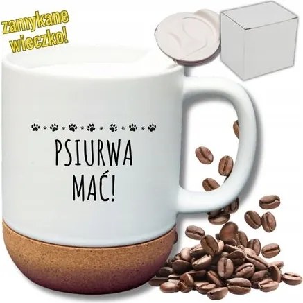 Fehér Bögre Parafa Vicces Ajándék Kutya