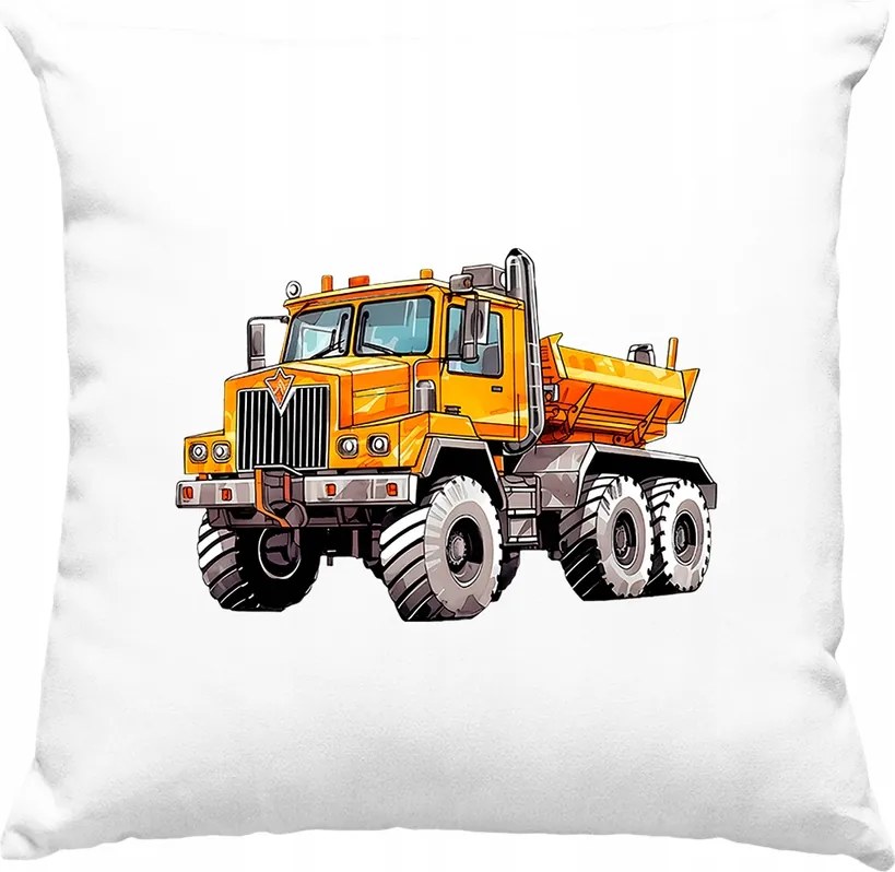 Építőipari párna teherautó fehér