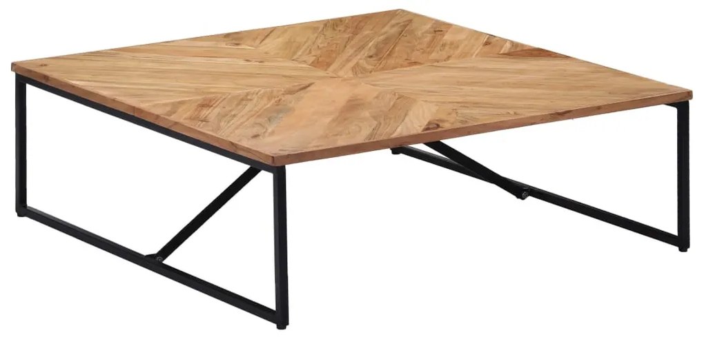 Tömör akácfa dohányzóasztal 110 x 110 x 36 cm