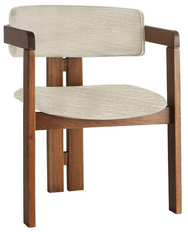 CO Light Grey and Walnut étkező szék