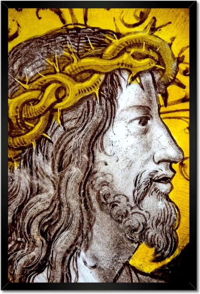 Poszterek keretben 40x60 Töviskorona Jézus