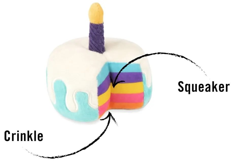 Játék kutyáknak Birthday Cake - P.L.A.Y.