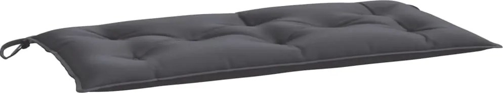 vidaXL antracitszürke oxford szövet kerti padpárna 110 x 50 x 7 cm