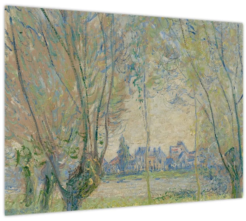 Kép - Claude Monet, Woman Seated under the Willows, reprodukciók (70x50 cm)