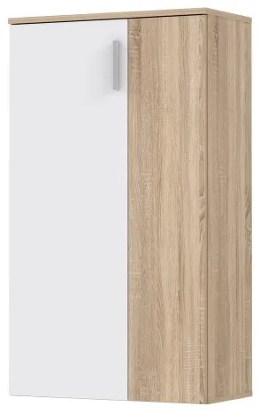 Cipősszekrény ETON sonoma tölgy/fehér