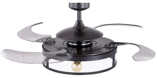 FANAWAY 212927 - LED mennyezeti ventilátor CLASSIC 3xE27/4W/230V fekete + DO