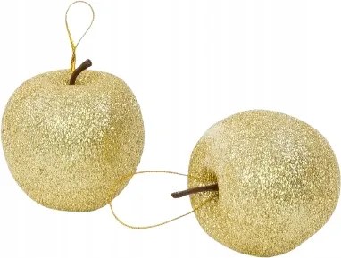 Nagy Alma Szett Karácsonyfa Medállal Arany Nagykereskedelem 6DB-OS Mint Egy Gömb